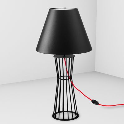 Lampa stołowe Forest Imperium Light 102170.05.16 czarny / czerwony