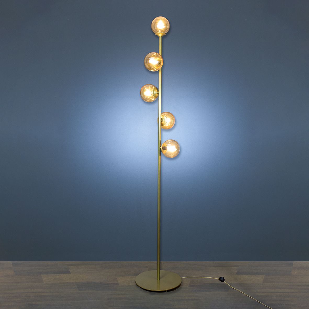 Floor lamp Frost Imperium Light 140530.12.23 gold / brown