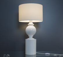 Lampa stołowe Julia Imperium Light 153116.01.04 biały / beżowy
