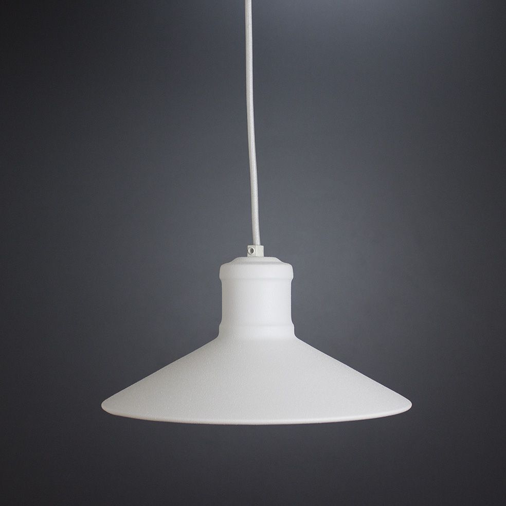 Suspension lamp Bari white