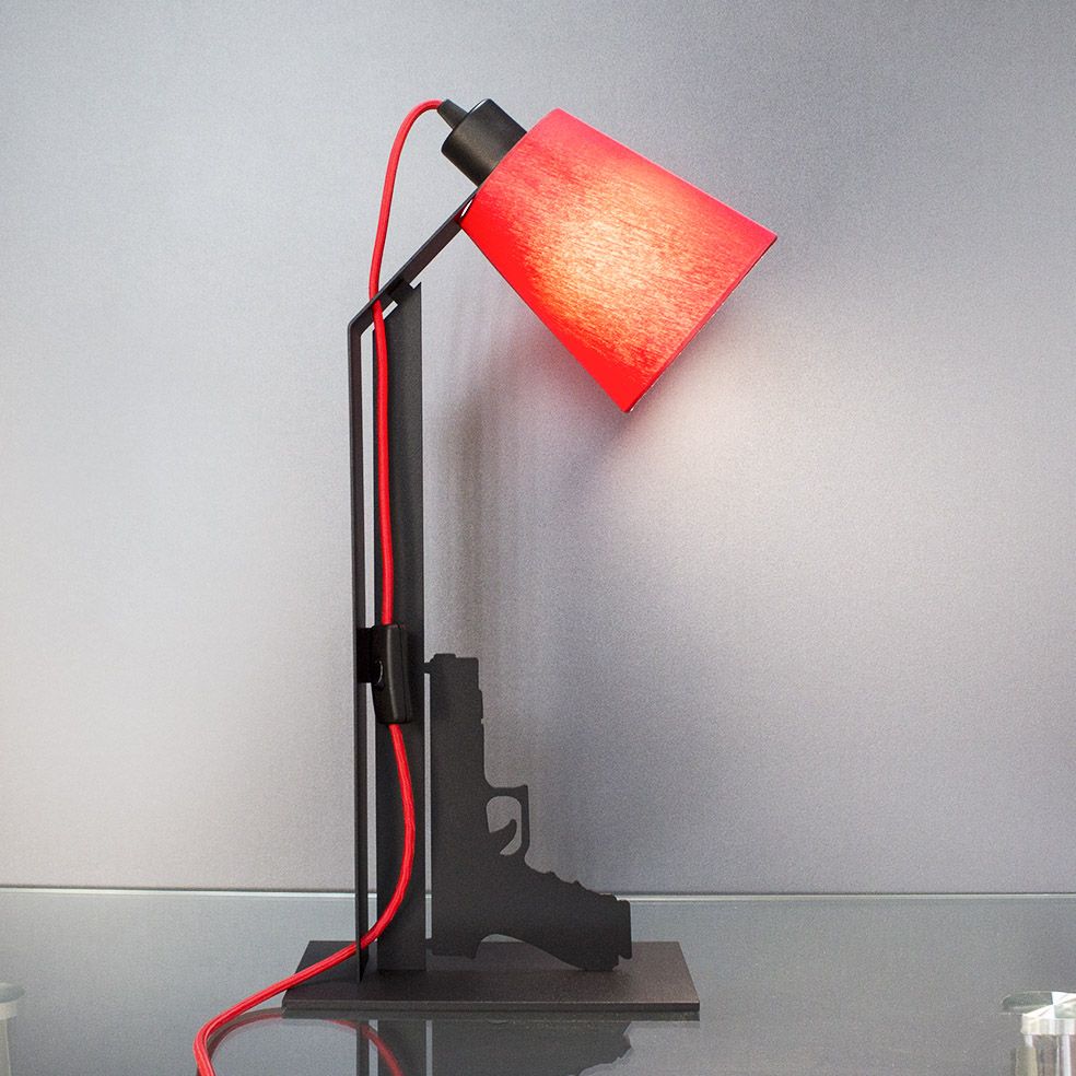 Table lamp ATA Gear Imperium Light ATA Gear 1661211.05.16 black / red