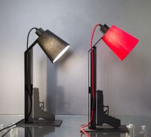 Lampa stołowe ATA Gear Imperium Light 1661211.05.16 czarny / czerwony