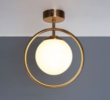 Ceiling lamp Ellada Imperium Light 354122.49.01 copper / white