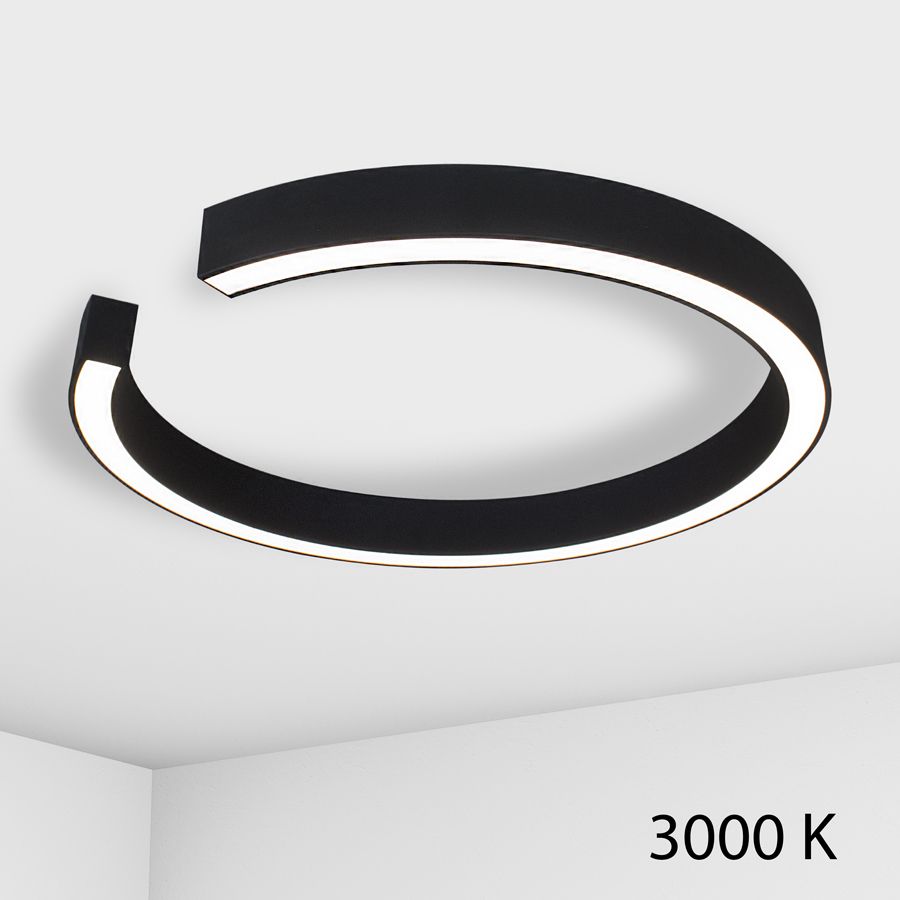 Ceiling lamp Sigma Imperium Light 377180.05.91 black / white