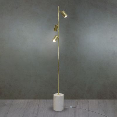 Floor lamp Clio Imperium Light 3903160.65.01 brass / white