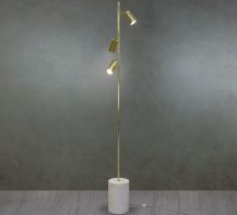 Floor lamp Clio Imperium Light 3903160.65.01 brass / white