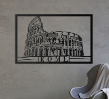 Art panel decorative Roma Imperium Light Roma 5540250.05.05 black