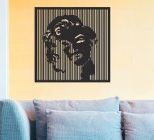 Art-panel dekoracyjny Monroe Imperium Light 5530570.05.05 czarny