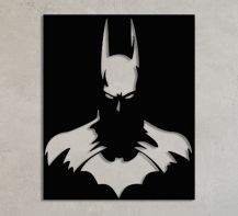 Art-panel dekoracyjny Batman Imperium Light 5531290.05.05 czarny