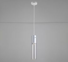 Suspension lamp Glass white