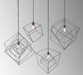 Suspension lamp In cube