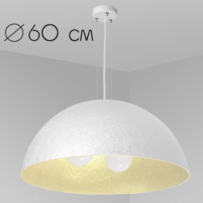 Lampa wisące Alps biały / perła