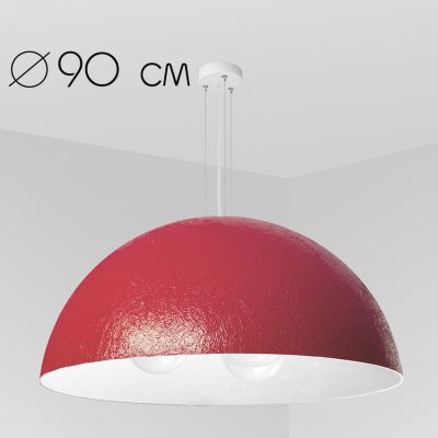 Lampa wisące Alps czerwony / biały