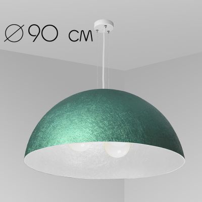 Lampa wisące Alps zielony / biały