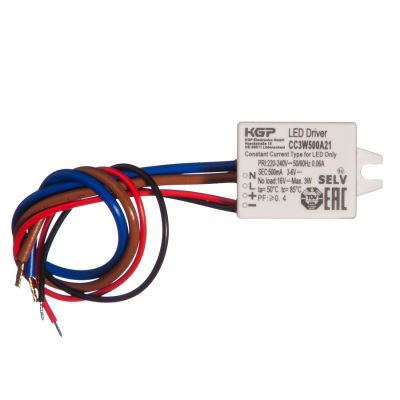 Блок питания CC3W500A21 3W KGP стабилизированный по току