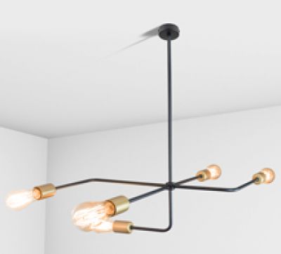 Suspension lamp Pipeline
