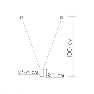 Suspension lamp Accent