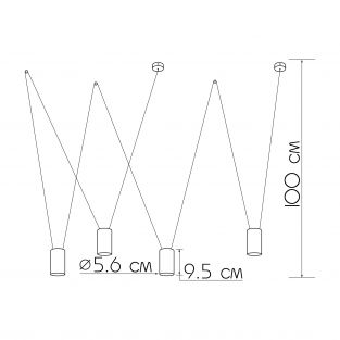 Suspension lamp Accent