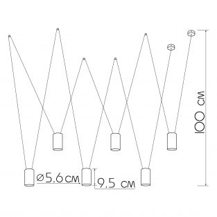 Suspension lamp Accent