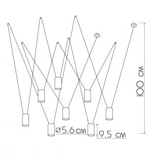 Suspension lamp Accent