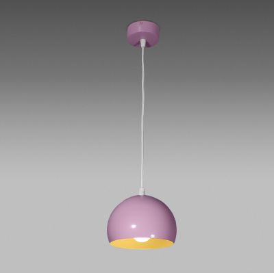 Suspension lamp Welwyn pink