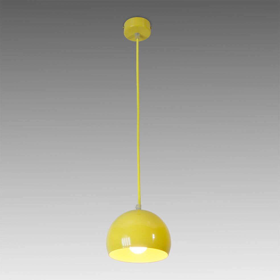 Suspension lamp Welwyn yellow