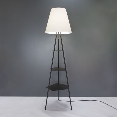 Floor lamp Vinson Imperium Light 1541170.05.01 black / white