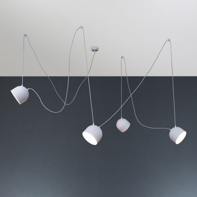 Suspension lamp Bellfort white