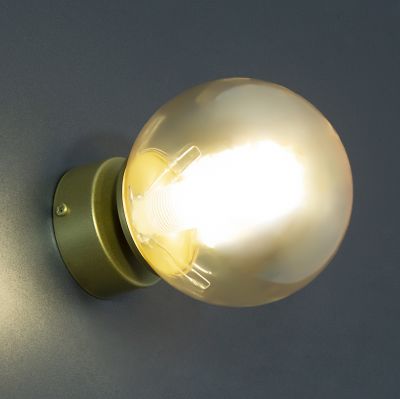 Wall Sconce Quebec Imperium Light gold / brown