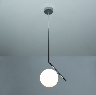 Lampa wisące Grape chrom / biały