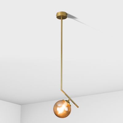 Lampa wisące Grape złoto / brązowy