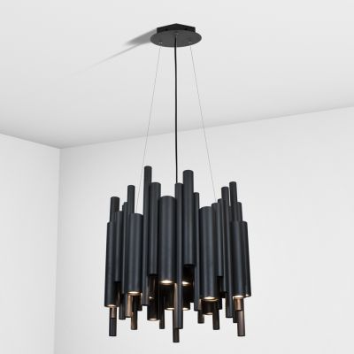 Suspension lamp Symphony black