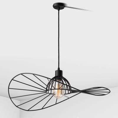 Suspension lamp Milady black