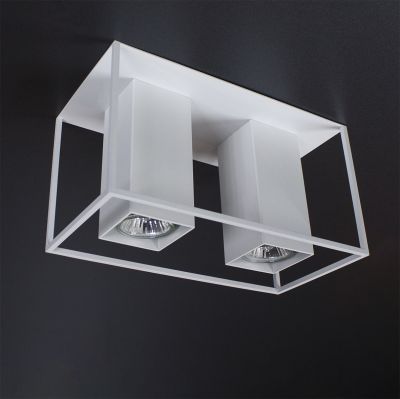 Spotlight Tower white
