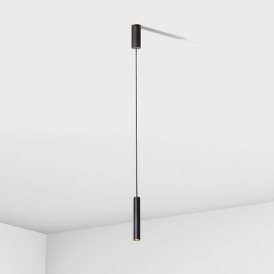 Suspension lamp Diplomat black