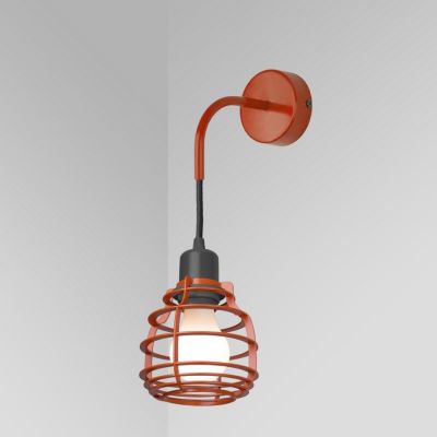 Wall Sconce Ara Imperium Light red / black