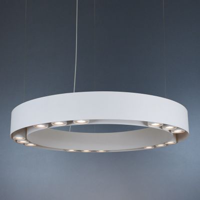 Suspension lamp Linkor white
