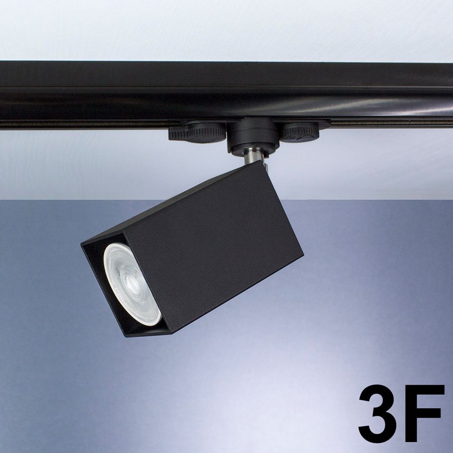 Track lamp 3-fazowy Submarine Imperium Light Submarine 278193.05.05 black / chrome