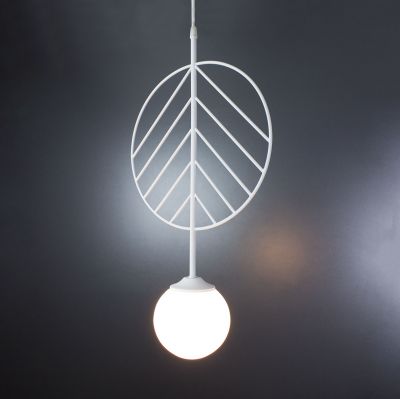 Suspension lamp November white