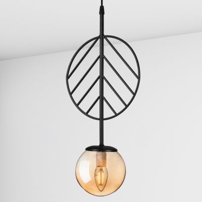 Suspension lamp November black / brown