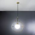 Suspension lamp Art deco
