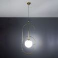 Suspension lamp Art deco