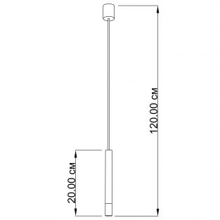 Suspension lamp Slim