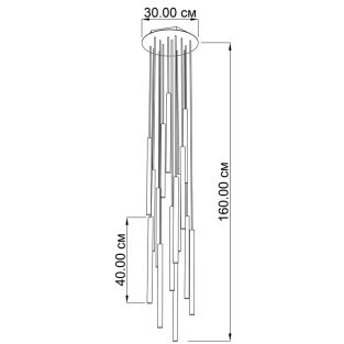 Suspension lamp Slim