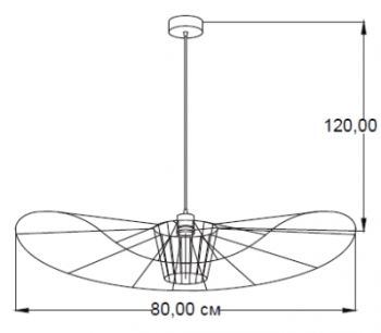 Lampa wisące Lady
