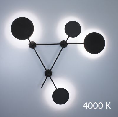 Бра Boston Imperium Light чёрный / белый
