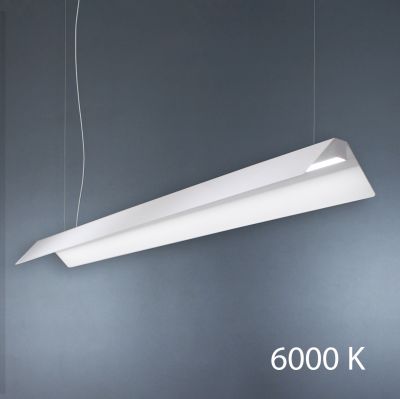 Suspension lamp Visor white