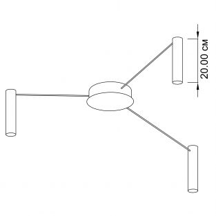 Ceiling lamp Accent