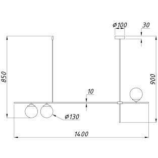 Suspension lamp Jenny