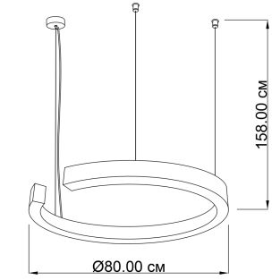 Suspension lamp Sigma